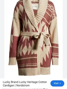 Lucky Heritage Cotton Cardigan